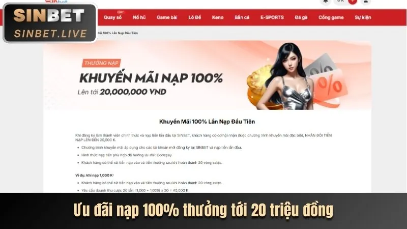 Hoàn trả hàng tuần cho game nổ hũ
